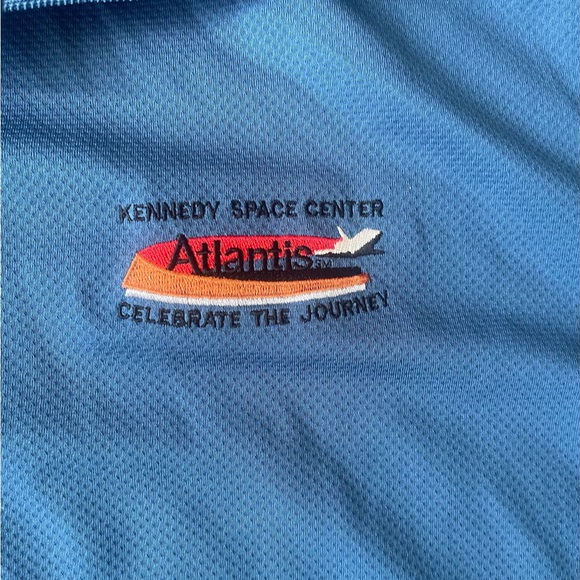 Nasa space shutting Atlantis polo shirt. - Picture 3 of 6